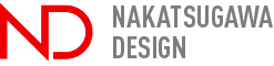 NAKATSUGAWA DESIG logotype